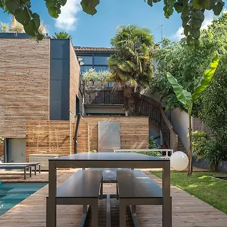 Maison Contemporaine Plein Centre Piscine &jacuzzi Villa Tolosa