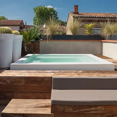 Maison Contemporaine Plein Centre Piscine &jacuzzi Tolosa