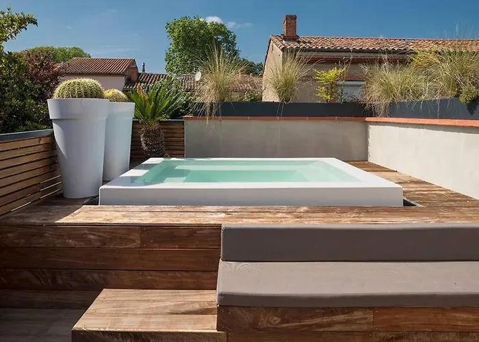Maison Contemporaine Plein Centre Piscine &jacuzzi Toulouse