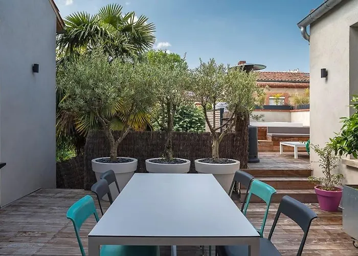 Вилла Maison Contemporaine Plein Centre Piscine &jacuzzi